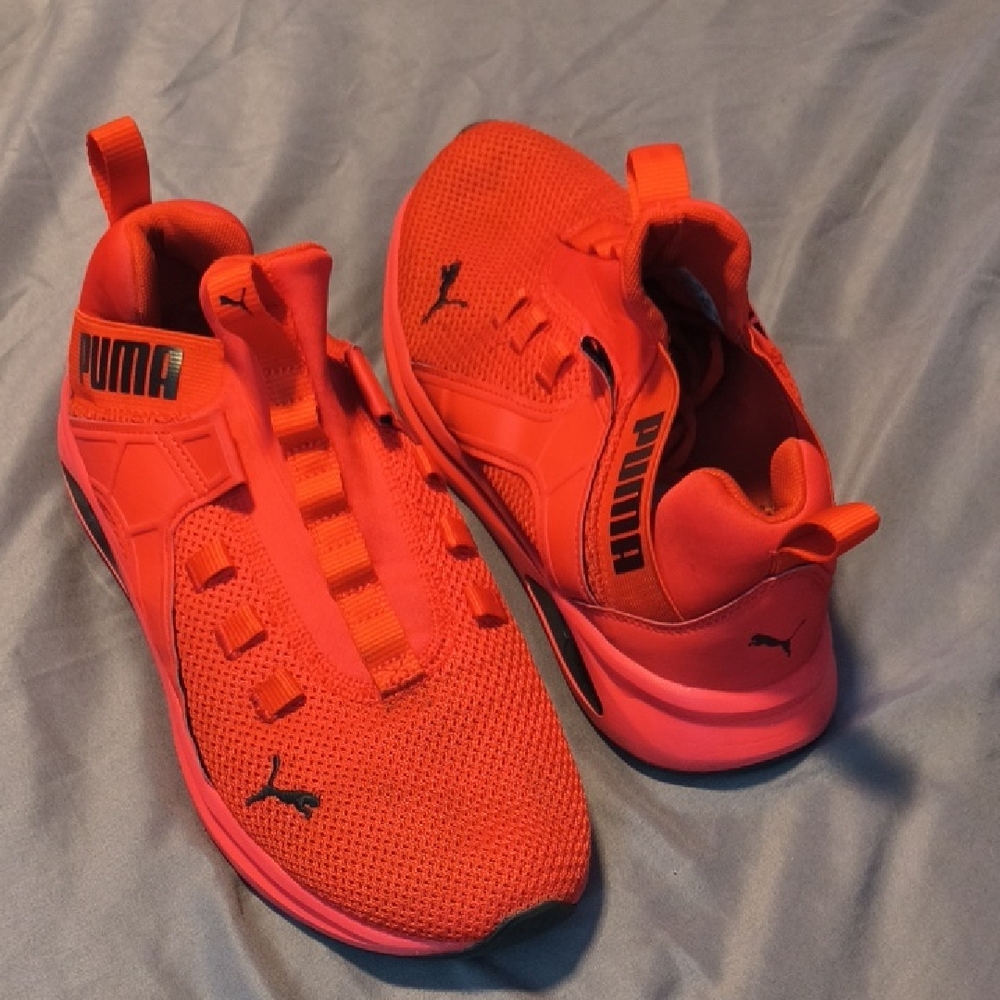 Puma Men's Fiery Red Athletic Shoes